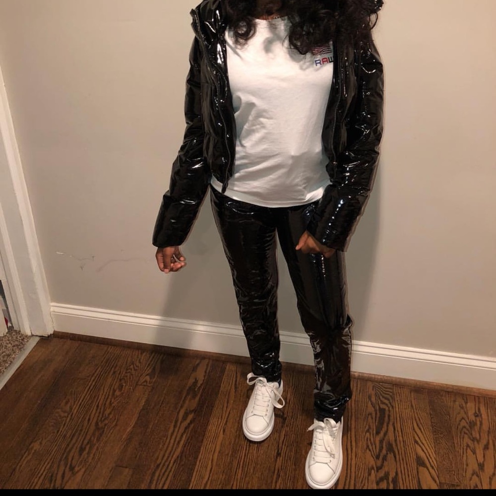 black jacket